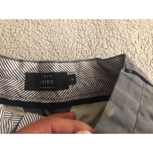 J. Crew Chino Gray Shorts - Picture 3 of 3